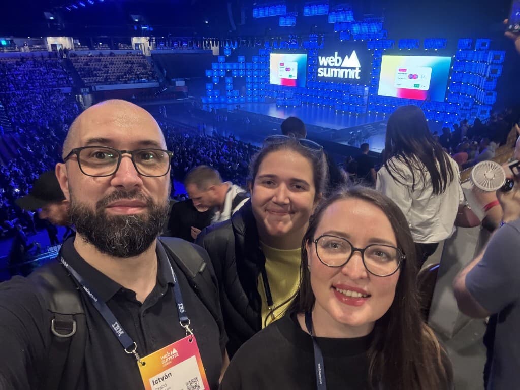 Boxfish Labs at the Web Summit arena