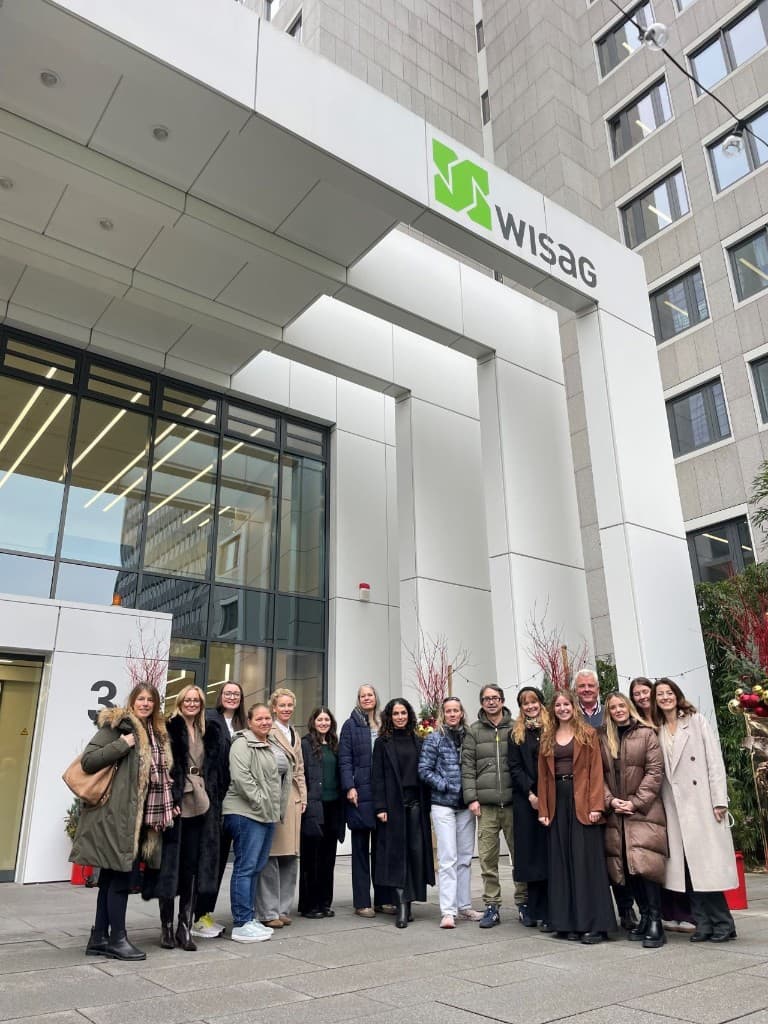 Female Funding Safari cohort outside the venue