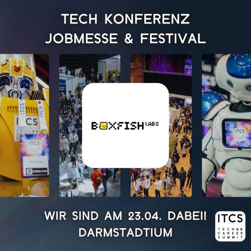 Boxfish Labs at ITCS Tech and Career Summit Darmstadt on 23 April